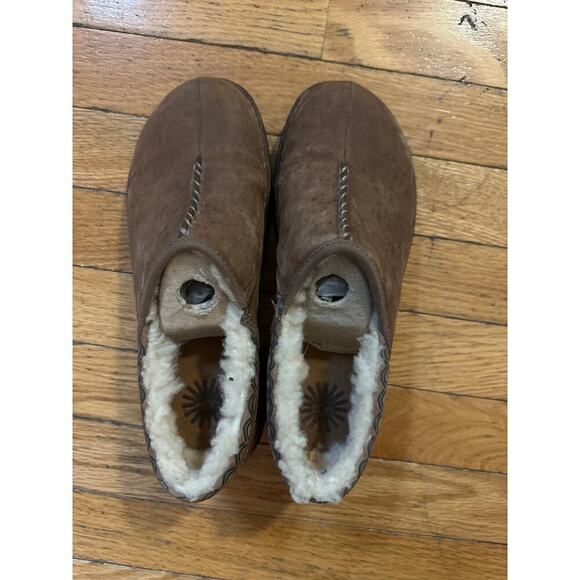 NEW Womens Size 8 UGG Australia Bettey Clogs Cocoa Brown Leather Tasman Braid - Picture 3 of 6